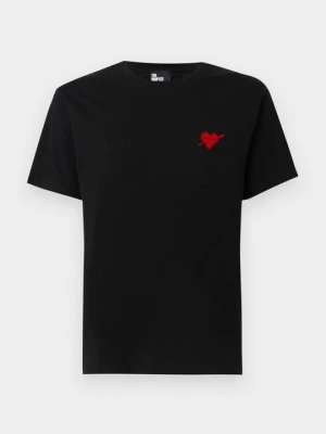 T-shirt basic The Kooples czarny