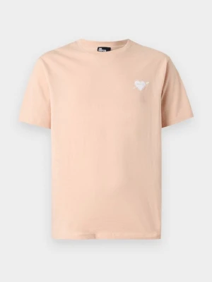 T-shirt basic The Kooples różowy