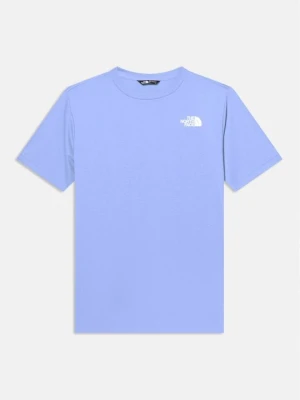 T-shirt basic The North Face fioletowy