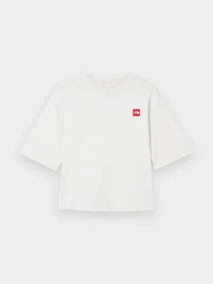 T-shirt basic The North Face mleczny