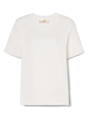 T-shirt basic Timberland biały