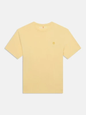 T-shirt basic Timberland jasnożółty
