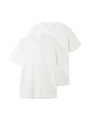 T-shirt basic Tom Tailor biały