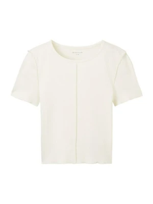 T-shirt basic Tom Tailor biały