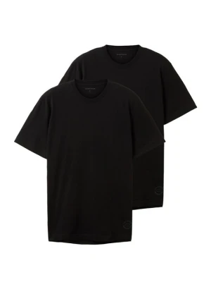 T-shirt basic Tom Tailor czarny