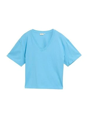 T-shirt basic Tom Tailor jasnoniebieski