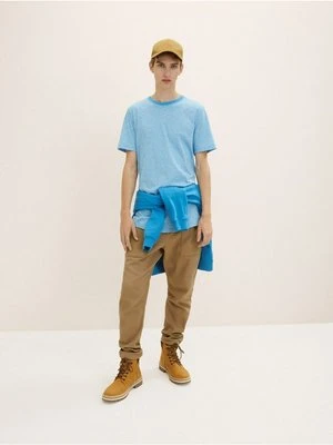 T-shirt basic Tom Tailor jasnoniebieski