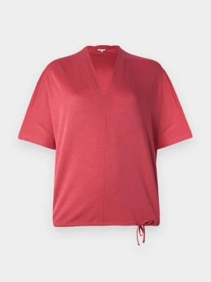 T-shirt basic Tom Tailor jasnoczerwony
