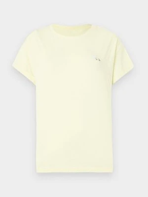 T-shirt basic Tom Tailor jasnożółty