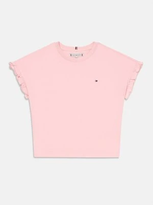 Zdjęcie produktu T-shirt basic Tommy Hilfiger jasnoróżowy