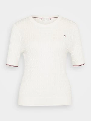 Zdjęcie produktu T-shirt basic Tommy Hilfiger mleczny