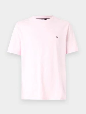 T-shirt basic Tommy Hilfiger jasnoróżowy
