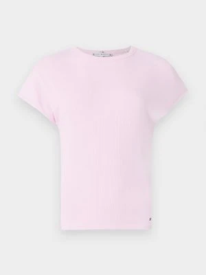 Zdjęcie produktu T-shirt basic Tommy Hilfiger różowy