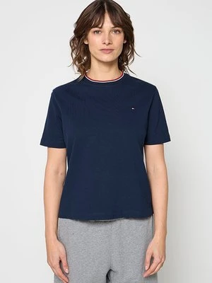 Zdjęcie produktu T-shirt basic Tommy Hilfiger niebieski denim