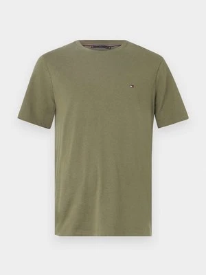 T-shirt basic Tommy Hilfiger ciemnozielony