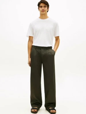 T-shirt basic Tommy Hilfiger biały