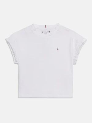 T-shirt basic Tommy Hilfiger biały