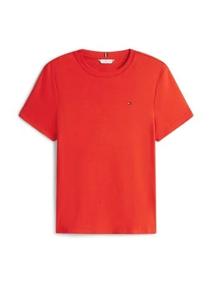 Zdjęcie produktu T-shirt basic Tommy Hilfiger czerwony