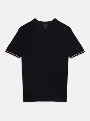 T-shirt basic Tommy Hilfiger czarny