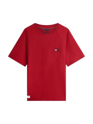 T-shirt basic Tommy Hilfiger czerwony