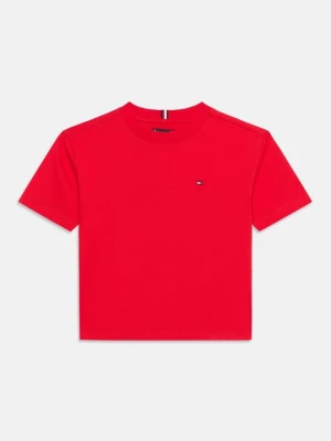 T-shirt basic Tommy Hilfiger czerwony