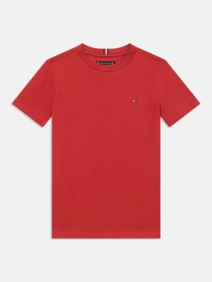 T-shirt basic Tommy Hilfiger czerwony