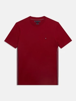 T-shirt basic Tommy Hilfiger czerwony