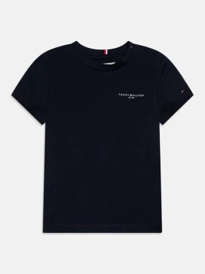 T-shirt basic Tommy Hilfiger granatowy