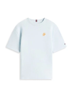 T-shirt basic Tommy Hilfiger jasnoniebieski