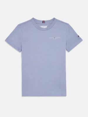T-shirt basic Tommy Hilfiger liliowy