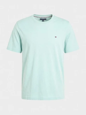 T-shirt basic Tommy Hilfiger miętowy