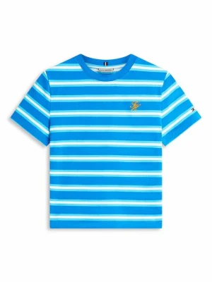 T-shirt basic Tommy Hilfiger niebieski