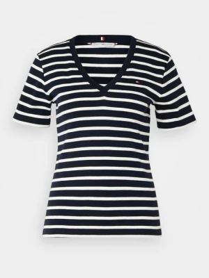 T-shirt basic Tommy Hilfiger niebieski