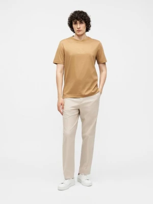 T-shirt basic Tommy Hilfiger piaskowy