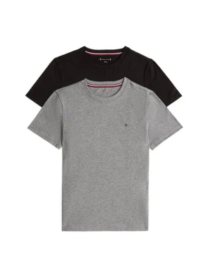 T-shirt basic Tommy Hilfiger szary