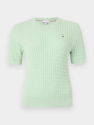 T-shirt basic Tommy Hilfiger zielony