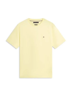 T-shirt basic Tommy Hilfiger żółty