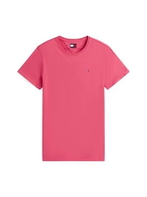 Zdjęcie produktu T-shirt basic Tommy Jeans różowy