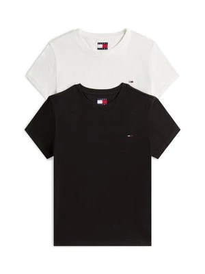 T-shirt basic Tommy Jeans czarny