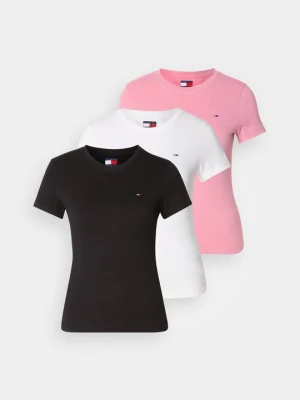 T-shirt basic Tommy Jeans biały
