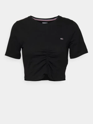 T-shirt basic Tommy Jeans czarny