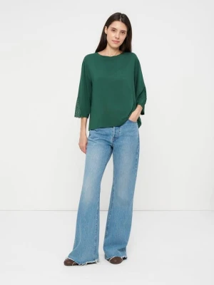 T-shirt basic Triumph zielony