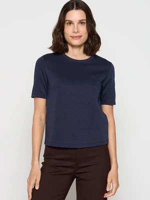 Zdjęcie produktu T-shirt basic TWINSET granatowy