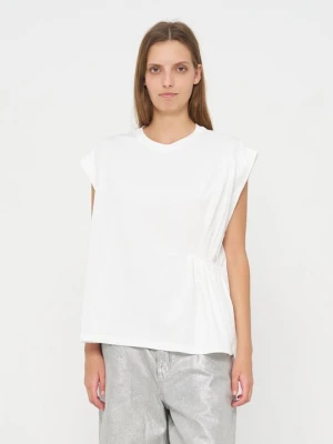 T-shirt basic TWINSET biały