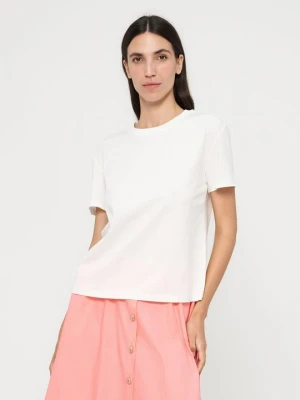 T-shirt basic TWINSET biały