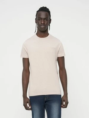 T-shirt basic U.S. POLO ASSN. beżowy