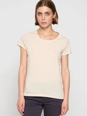 T-shirt basic U.S. POLO ASSN. beżowy