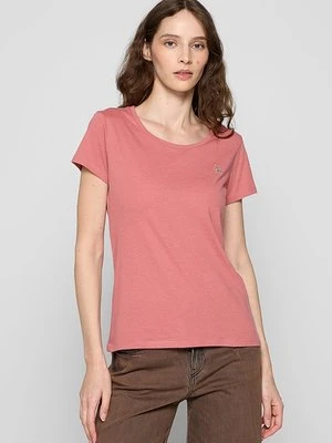 T-shirt basic U.S. POLO ASSN. pomarańczowy