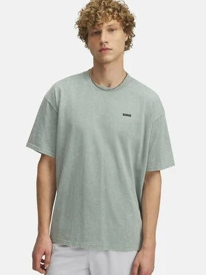 T-shirt basic Under Armour zielony