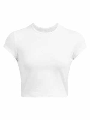 T-shirt basic Under Armour biały
